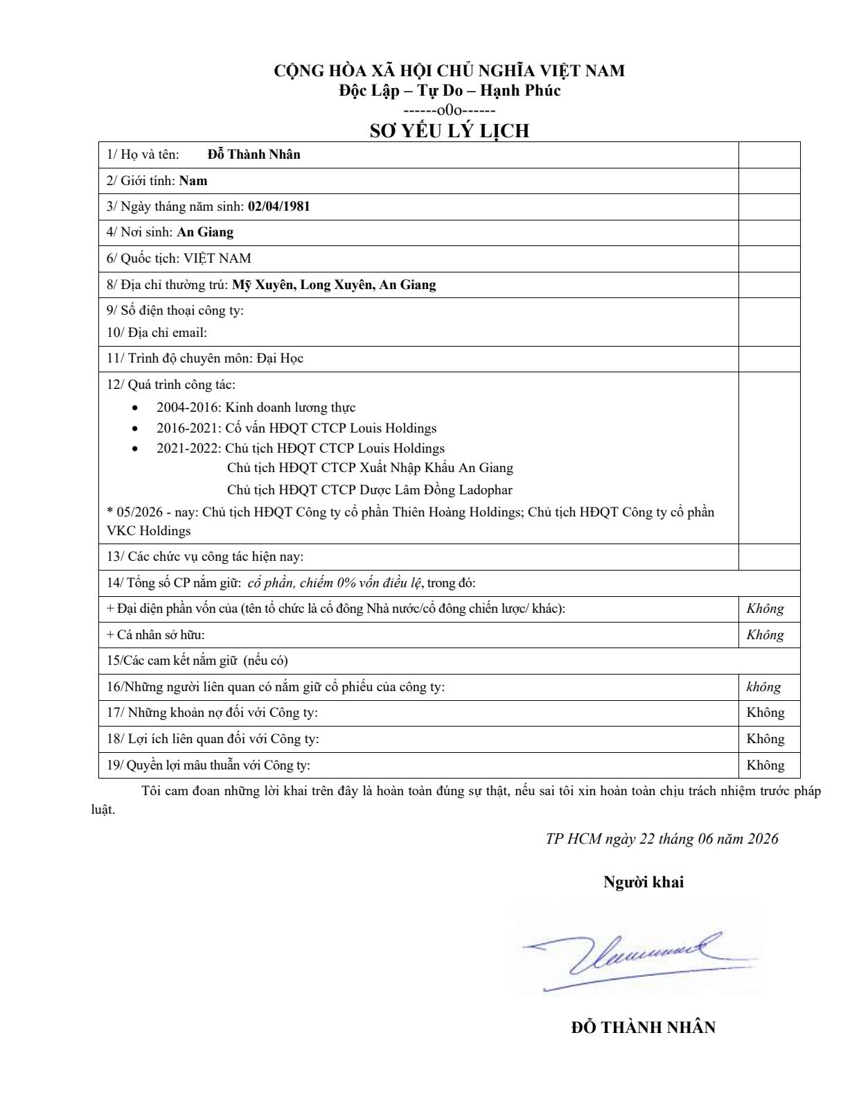 Nghị quyết ĐHĐCĐ bất thường 2026 - Trang 34